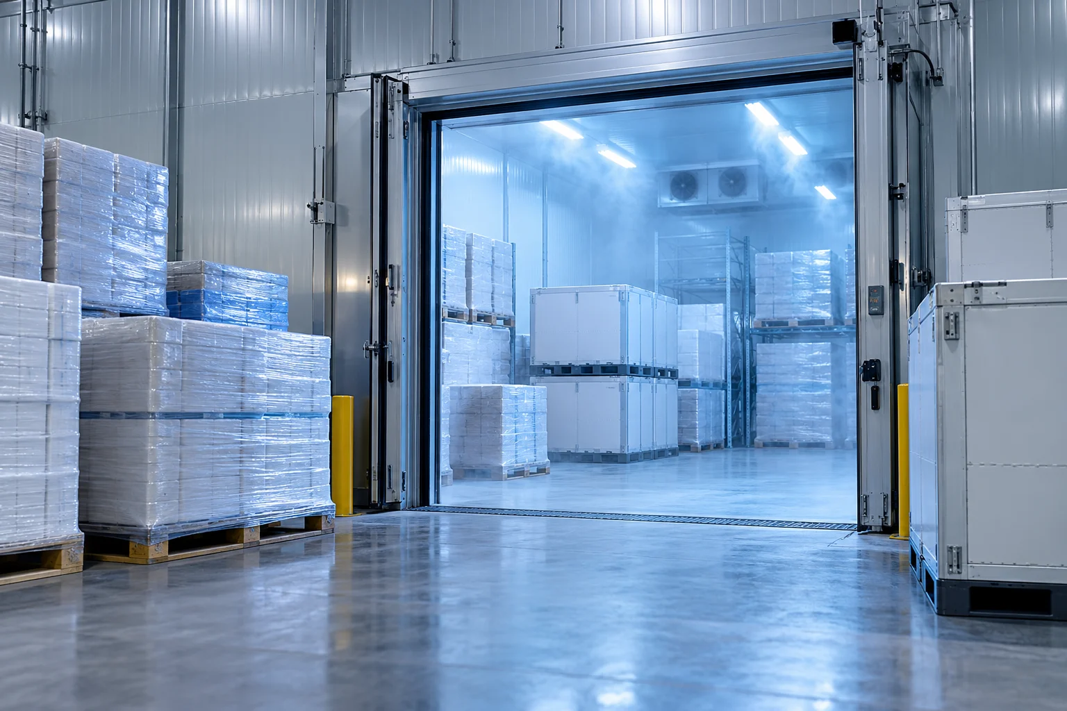 Illustrative Cold chain logistics
